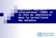 1 Règlement Sanitaire International (2005) et le rôle du laboratoire dans la surveillance des maladies
