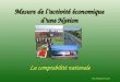 La comptabilité nationale Mesure de lactivité économique dune Nation J-M HENEFFE 2013