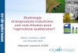Bioénergie et bioproduits industriels: une voie d'avenir pour lagriculture québécoise? Michel Lachance, CQVB 1er décembre 2010 déjeuner-causerie ACRA
