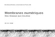 Bernhard Rieder, Université de Paris VIII Membranes numériques Des réseaux aux écumes Intro – Titre 29 / 01 / 2008