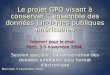 Le projet GPO visant à conserver l ensemble des données juridiques publiques américaines Mercredi 3 novembre 2004. Internet pour le droit. Paris, 3-5 novembre