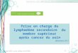 Copyright AFSOS, version validée du 03/12/2010 1 Prise en charge du lymphœdème secondaire du membre supérieur après cancer du sein décembre 2011