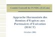 Approche Harmonisée des Remises dEspèces aux Partenaires dExécution (HACT) Octobre 2005 Comité Exécutif de lUNDG (ExCom)