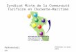 Syndicat Mixte de la Communauté Tarifaire en Charente-Maritime Présentation Vendredi 21 mars 2003