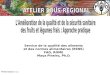 Présentation 1.1 Service de la qualité des aliments et des normes alimentaires (ESNS) FAO, ROME Maya Pineiro, Ph.D