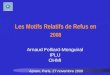 Les Motifs Relatifs de Refus en 2008 Apram, Paris, 27 novembre 2008 Arnaud Folliard-Monguiral IPLU OHMI