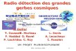 20/06/2003SF2A - Bordeaux 2003 1T. GoussetF. Haddad P. Lautridou E. MorteauO. RavelC. Roy IN2P3 - Université de Nantes - Ecole des Mines de Nantes OBSERVATOIRE
