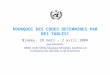 POURQUOI DES CODES DETERMINES PAR DES TABLES? Niamey, 29 mars – 2 avril 2004 (Joël Martellet, OMM, Veille Météorologique Mondiale, Systèmes de Traitement