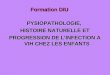 Formation DIU PYSIOPATHOLOGIE, HISTOIRE NATURELLE ET PROGRESSION DE LINFECTION A VIH CHEZ LES ENFANTS