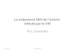 Le traitement ARV de lenfant infecté par le VIH Pr C. Courpotin 11/01/20141DU Bujumbura