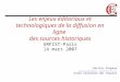 Les enjeux éditoriaux et technologiques de la diffusion en ligne des sources historiques URFIST-Paris 14 mars 2007 Gautier Poupeau gpoupeau@enc.sorbonne.fr