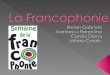 La Francophonie est accueillant, elle nous reçoit dans sa cœur pour une belle et bonne monde