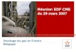 Réunion EDF CRE du 29 mars 2007 Stockage du gaz en France Belgique