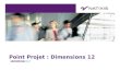 Point Projet : Dimensions 12 16/03/2012. COPIL du 31/08/2011 1.Contexte Natixis 2.Pré Etude 3.Projet Migration Sommaire