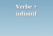 Verbe + infinitif. I. Le futur proche = La construction: ___________ + _______________
