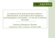 Les bases dune économie bas carbone : identification et promotion des tendances technologiques sectorielles : le cas de lindustrie chimique Fabrizio Giacalone,