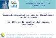 1 Syndicat mixte d'études pour la gestion de la ressource en eau du département de la Gironde Secrétariat technique de la Commission locale de l'eau du