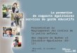 La promotion de rapports égalitaires en services de garde éducatifs Présentation au Regroupement des Centres de la petite enfance des régions de Québec