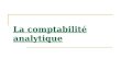 La comptabilité analytique. Plan Introduction : Les objectifs et les moyens de la comptabilité analytique I. Organisation dune comptabilité II. Analyse