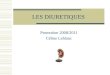 LES DIURETIQUES Promotion 2008/2011 Céline Leblanc