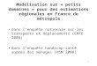 1 Modélisation sur « petits domaines » pour des estimations régionales en France de métropole dans lenquête nationale sur les transports et déplacements