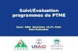 Suivi/Évaluation programmes de PTME Cours IMEA Novembre 25-27, Paris Suivi Evaluation