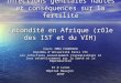 Infections génitales hautes et conséquences sur la fertilité Fécondité en Afrique (rôle des IST et du VIH) Cours IMEA FOURNIER Diplôme dUniversité Paris