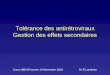 Tolérance des antirétroviraux Gestion des effets secondaires Cours IMEA/Fournier 14 Novembre 2006 Dr R.Landman