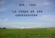BIA - CAEA Le corps et ses contraintes Dr Jean-Marc Duvivier, CAEA Médecin Aéro Classes 2 et 3