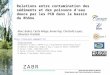 Relations entre contamination des sédiments et des poissons deau douce par les PCB dans le bassin du Rhône Marc Babut, Cécile Miège, Annie Roy, Christelle
