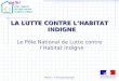 PNLHI - H Schützenberger1 LA LUTTE CONTRE LHABITAT INDIGNE Le Pôle National de Lutte contre lHabitat Indigne