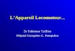 LAppareil Locomoteur... Dr Fabienne Taillieu H´pital Europ©en G. Pompidou