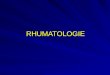 RHUMATOLOGIE. PRINCIPES « Rhumatismale »: tout ce qui est relatif à la rhumatologie (mot générique). Tout ce qui est en « OSE » relatif à la pathologie