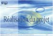 MAISON DE LENTREPRISE / Institut du Management de Projet / Gestion de projet réalisation_V2page 1
