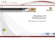 Windows XP Professionnel Partage de Fichiers. Le partage de fichiers consiste à rendre disponible à travers le réseau le contenu d'un ou plusieurs répertoires