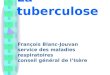 La tuberculose François Blanc-Jouvan service des maladies respiratoires conseil général de lIsère