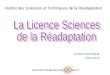 GUIDE PRATIQUE 2010-2011 Institut des Sciences et Techniques de la Réadaptation