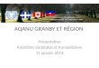 AQANU GRANBY ET RÉGION Présentation Publicités sociétales et humanitaires 11 janvier 2013