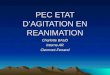 PEC ETAT DAGITATION EN REANIMATION Charlotte BAUD Interne AR Clermont-Ferrand