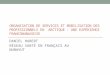 ORGANISATION DE SERVICES ET MOBILISATION DES PROFESSIONNELS EN ARCTIQUE : UNE EXPÉRIENCE FRANCONUNAVOISE DANIEL HUBERT RÉSEAU SANTÉ EN FRANÇAIS AU NUNAVUT