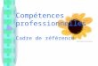 Compétences professionnelles Cadre de référence Dessin dAndrée-Caroline Boucher