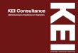 KEI Consultance (K)Connaissance, Expérience et Inspiration