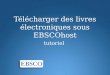 Télécharger des livres électroniques sous EBSCOhost tutoriel
