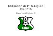 Utilisation de PTS-Ligues Été 2010 Ligue Laval Division III