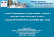 Direction générale de la Santé Charles SAOUT Direction générale de la santé Adjoint – Sous direction de la prévention des risques liés à lenvironnement