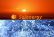 Solenergy …Inspiré par la nature…. Les besoins en eau douce croissent à grande vitesse, avec le développement économique et lexpansion démographique dans