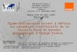 Étude préliminaire visant à définir les paramètres constitutifs de la nouvelle base de données géographique d'Orange France. Nadia FLOR DA CRUZ LOPES Master