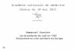 Académie nationale de médecine Séance du 10 mai 2011 Emmanuel Garnier Les brouillards du Laki en 1783 Volcanisme et crise sanitaire en Europe