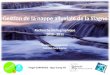 Gestion de la nappe alluviale de la Siagne Recherche bibliographique 2010 - 2011 Magali CORMERAIS - Ngoc Duong VO Master 2 Hydroprotech PolytechNice-Sophia