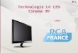 1 er Génération Lunettes de type 3D active La nouvelle Génération de TV CINEMA 3D